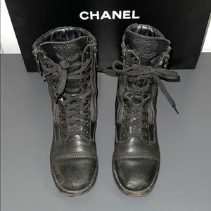 Chanel Combat boots